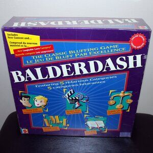 3/$118❤️sealed 2003 vintage BALDERDASH Classic Bluffing Game #B9176 Mattel